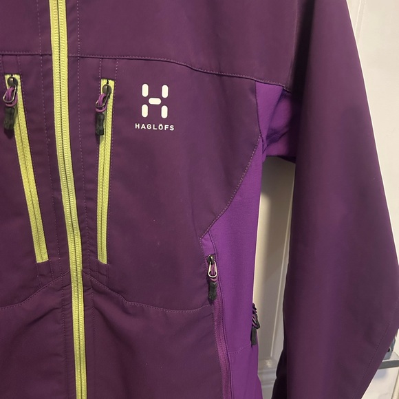 Haglöfs Women’s Technical Waterproof Shell Jacket for Ski / Climbing - EUC - S - Picture 2 of 8